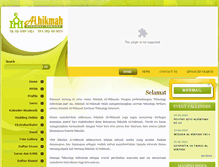 Tablet Screenshot of alhikmah-jkt.com
